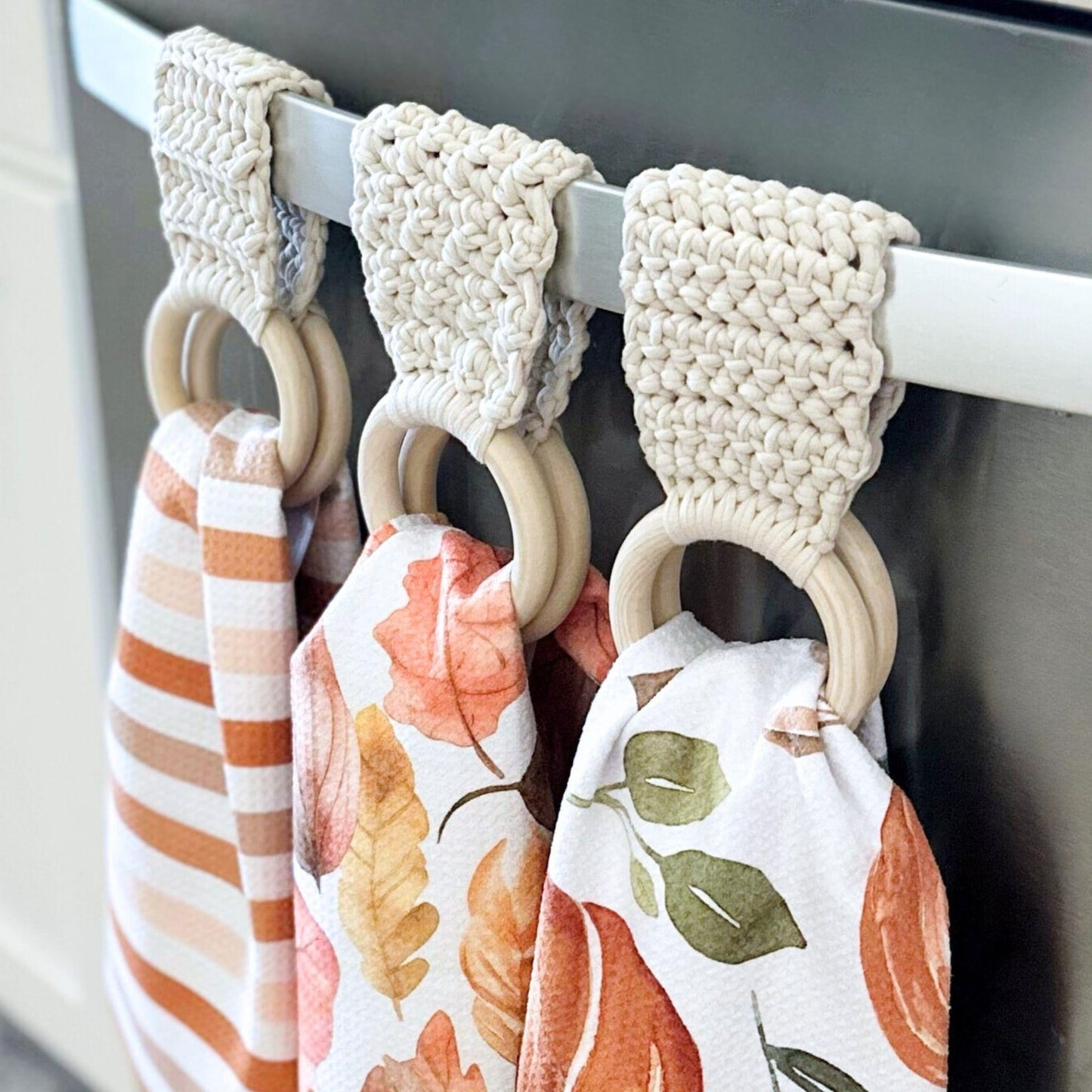 Crochet Pattern | Crochet Towel Holder