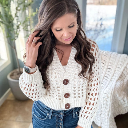 CROCHET PATTERN / Summertime Lace Crochet Top Collection - 7 patterns