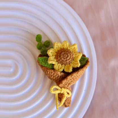 5 MIni Flower Bouquet PDF Patterns|Beginner-Friendly